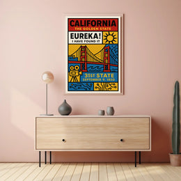 California's Iconic Heritage Poster