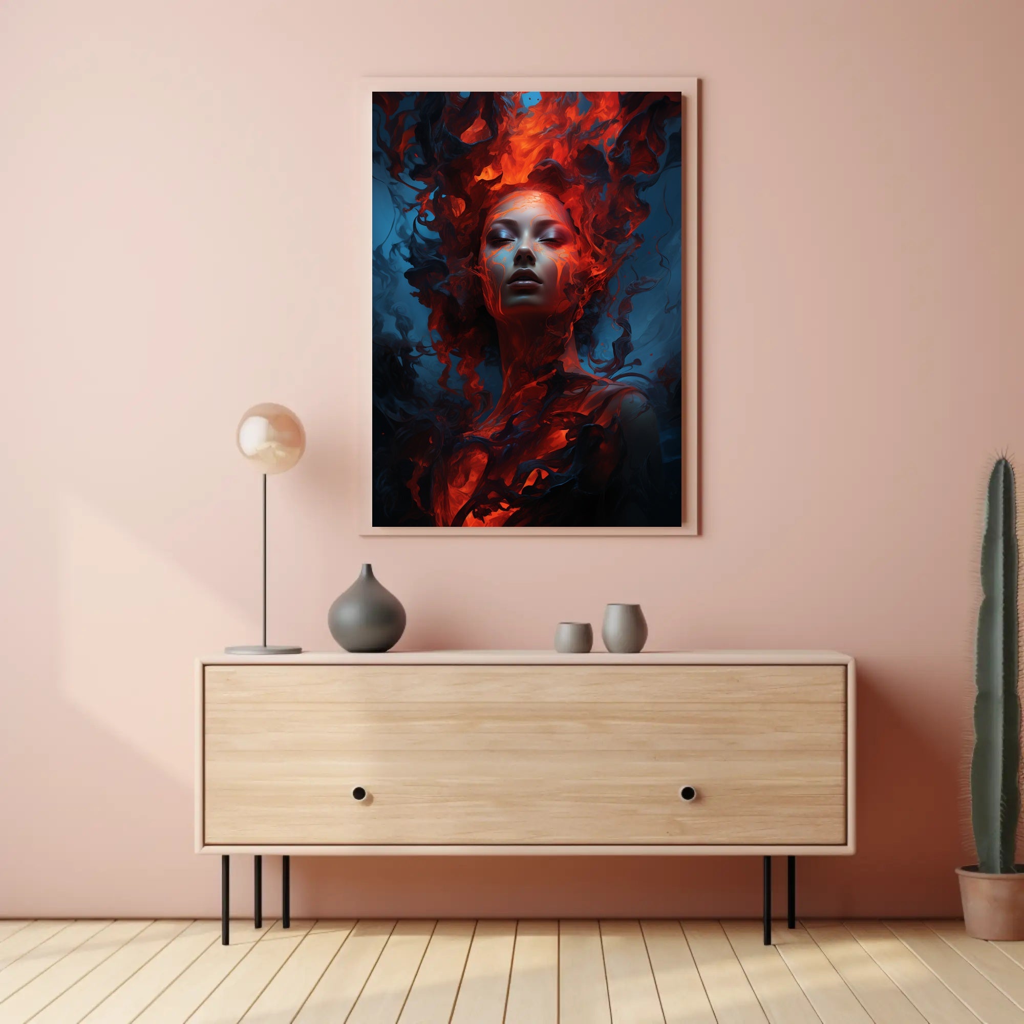 Elemental Flame Poster