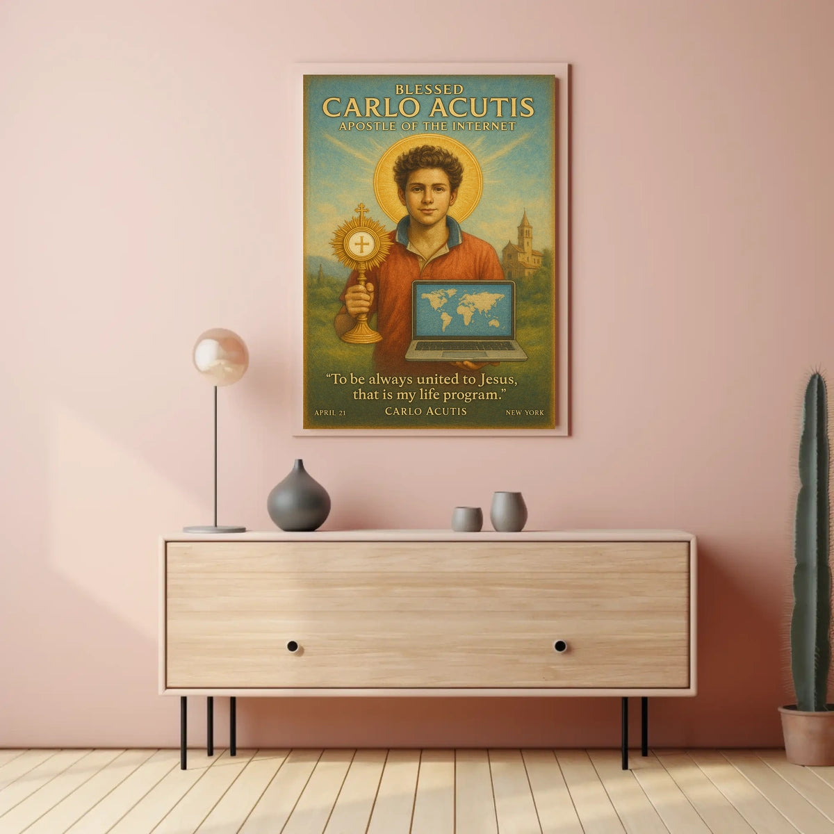 Blessed Carlo Acutis Apostle Of The Poster