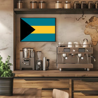 Bahamas Flag Poster