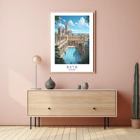 Bath, England A Historic View Poster