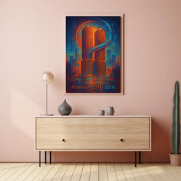Marina City USA Poster