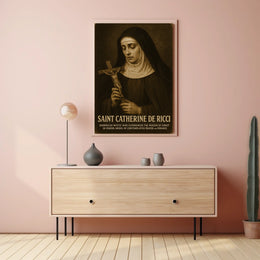 Saint Catherine De Ricci Poster