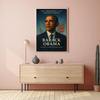 Barack Obama Classic Portrait Historical or Presidential Poster