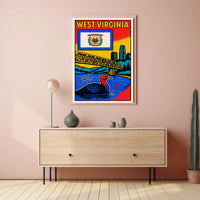 West Virginia Tribute Poster PosterGoat