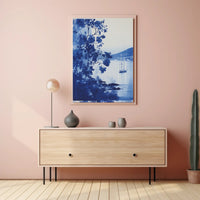 Tranquil Nautical Scene Vintage Artistic Exploration Poster