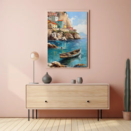 Timeless Abstract Art Deco Style Poster
