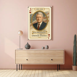 Forty Second President Of The United States Poster
