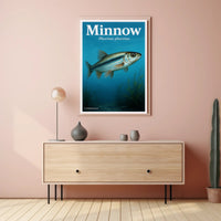 Minnow - Phoxinus phoxinus Poster PosterGoat