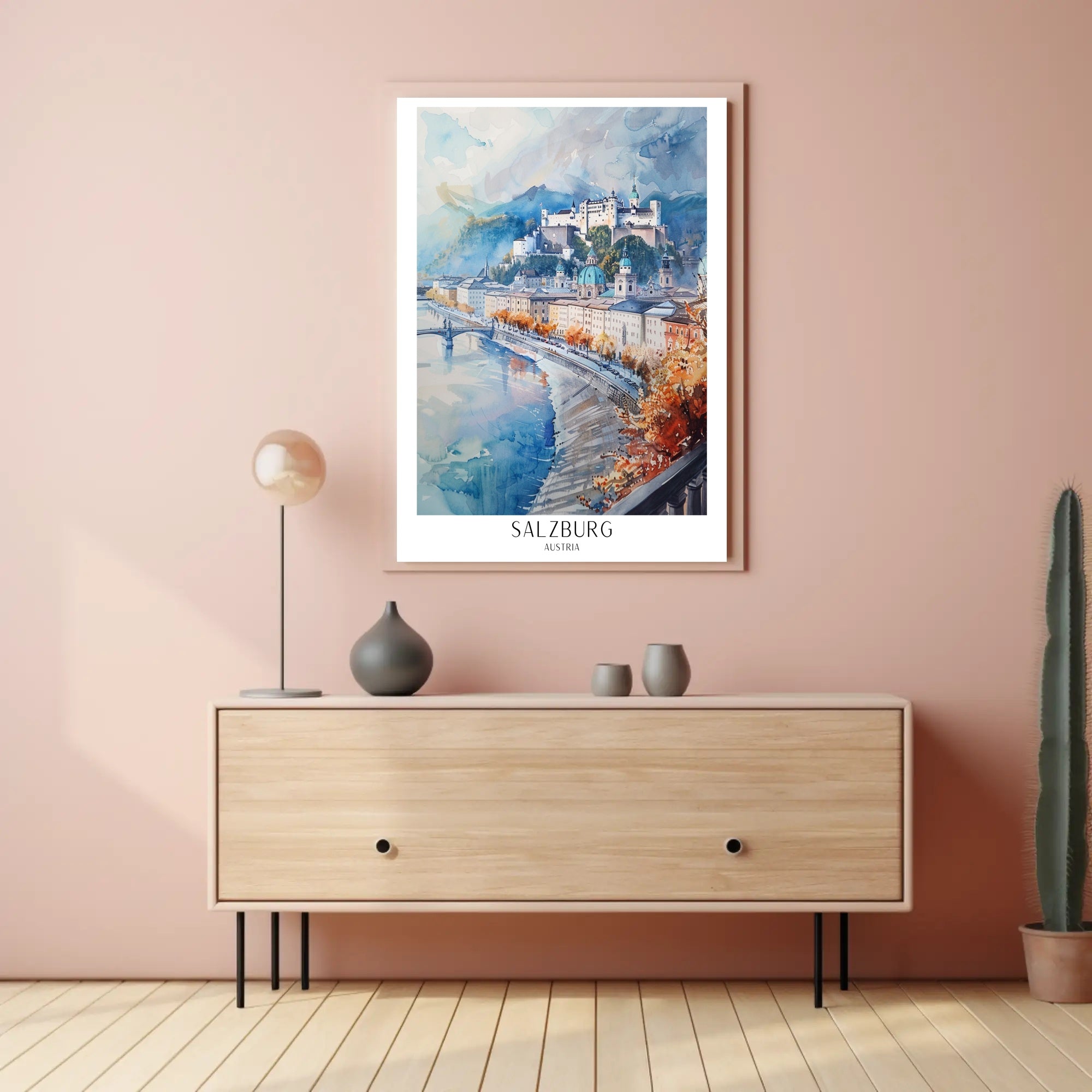 Salzburg, Austria Poster PosterGoat
