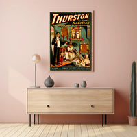 Thurston the Great Magician Vintage Show Magic Poster