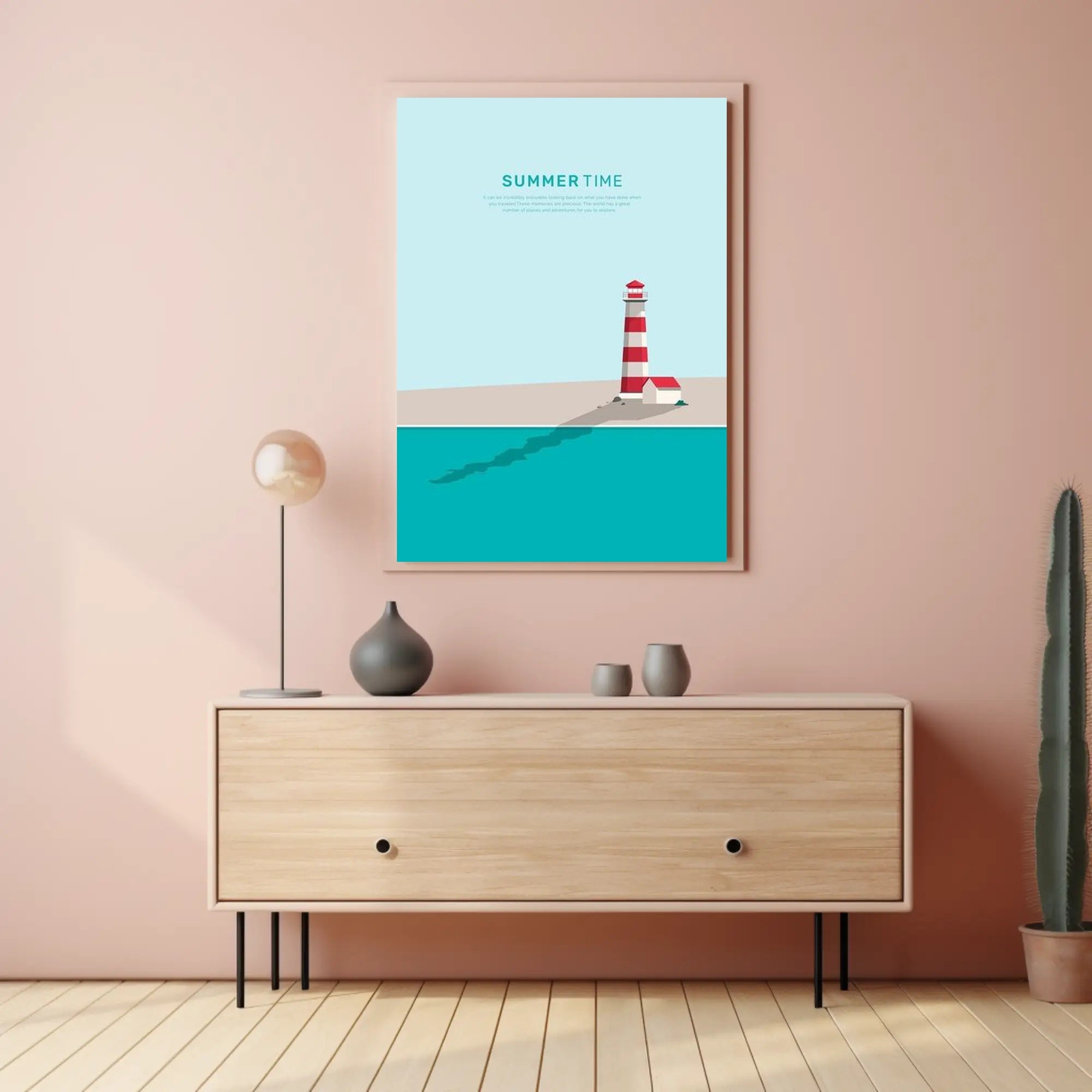 Summer Serenity Poster PosterGoat