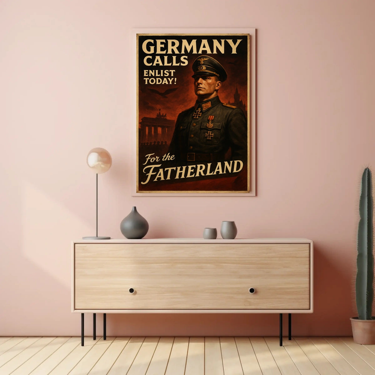 Germany Calls Enlist Today Poster