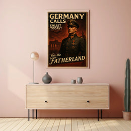 Germany Calls Enlist Today Poster