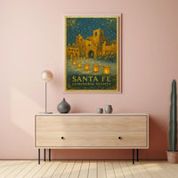 Santa Fe Luminaria Nights Poster