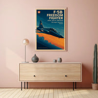 F-5B Freedom Fighter Poster