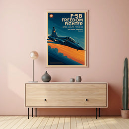 F-5B Freedom Fighter Poster