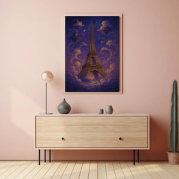 Dreamy Eiffel Tower Poster