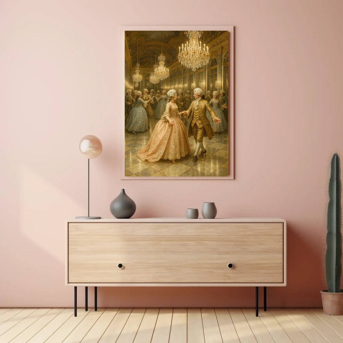 An Elegant Evening In The Grand Ballroom Poster