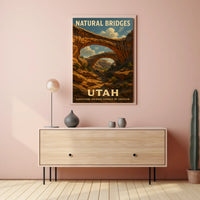 Natural Bridges Of Utah Poster