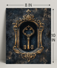 The Ornate Key Poster
