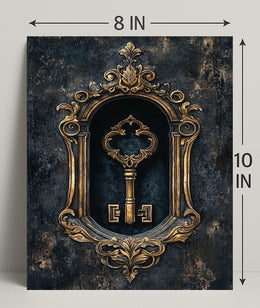 The Ornate Key Poster