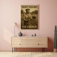 Saint Isidore The Farmer Poster