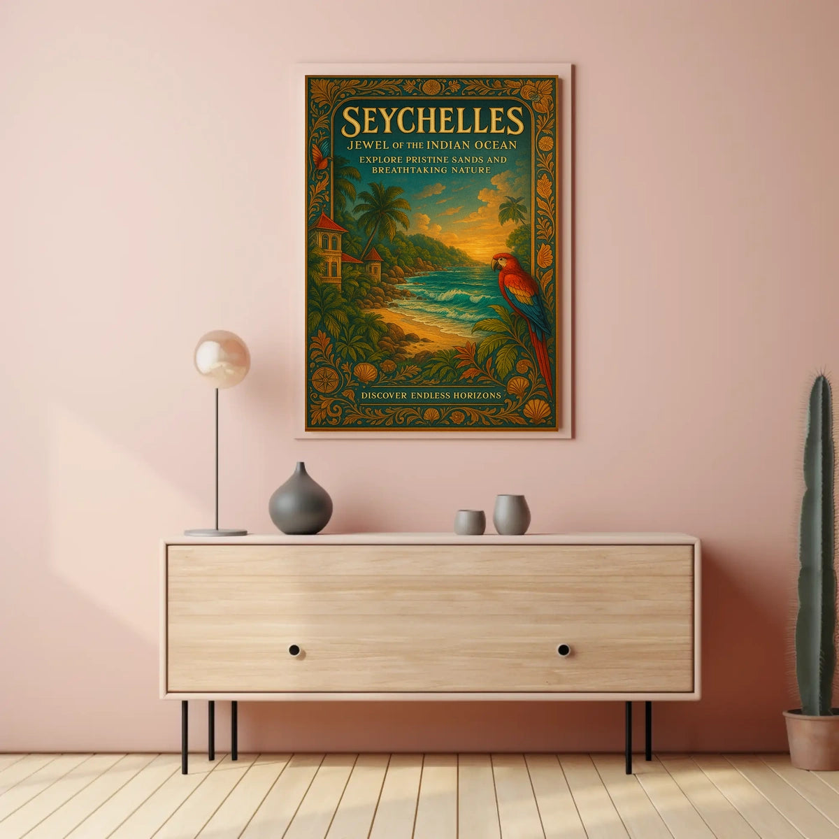 Seychelles Jewel of the Indian Ocean Poster