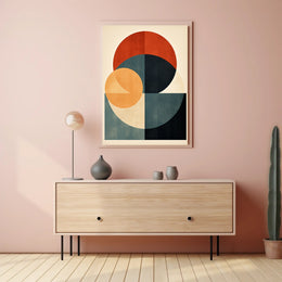 Geometric Harmony Poster