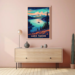 Lake Tahoe Scenic Poster