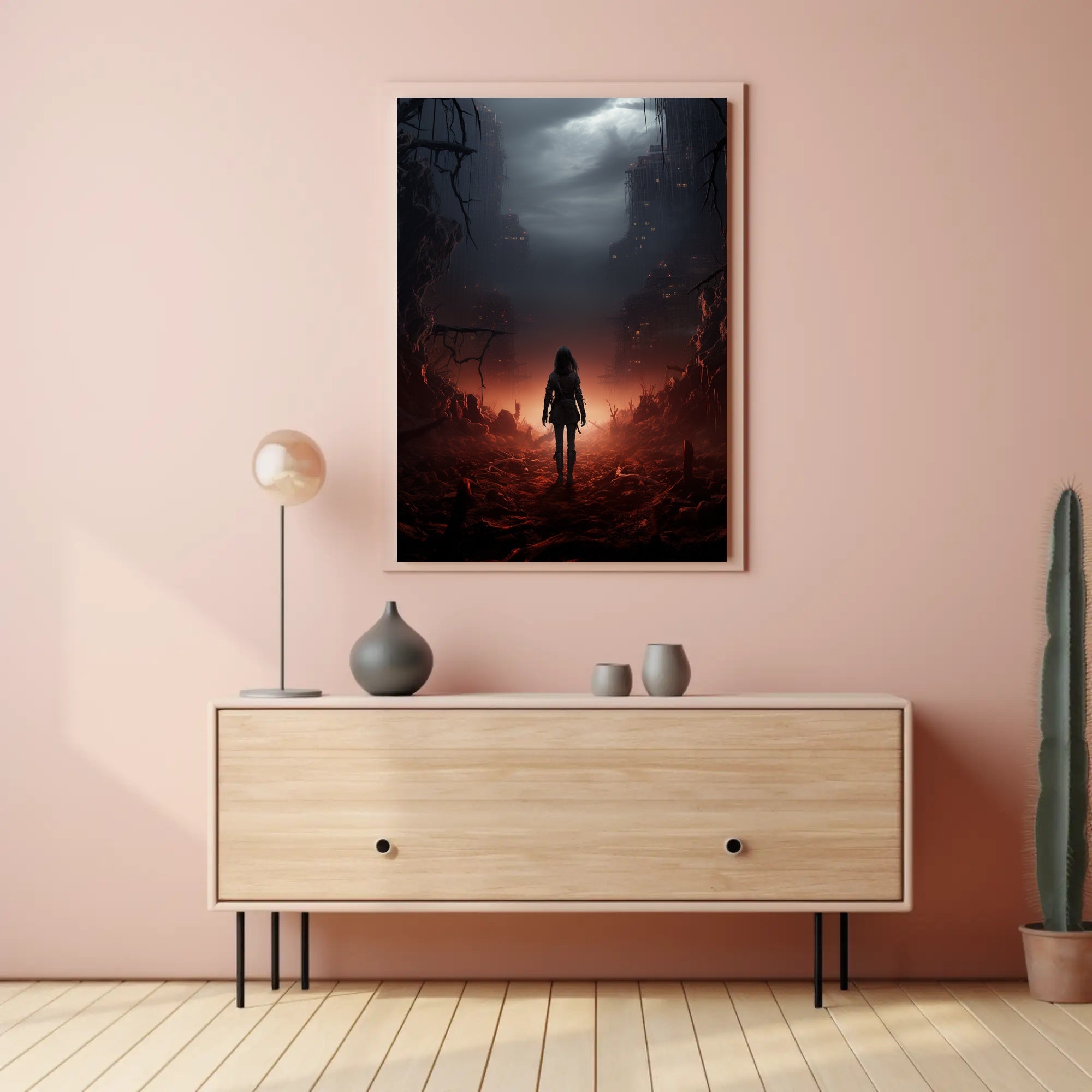 Journey Through The Ruins Poster