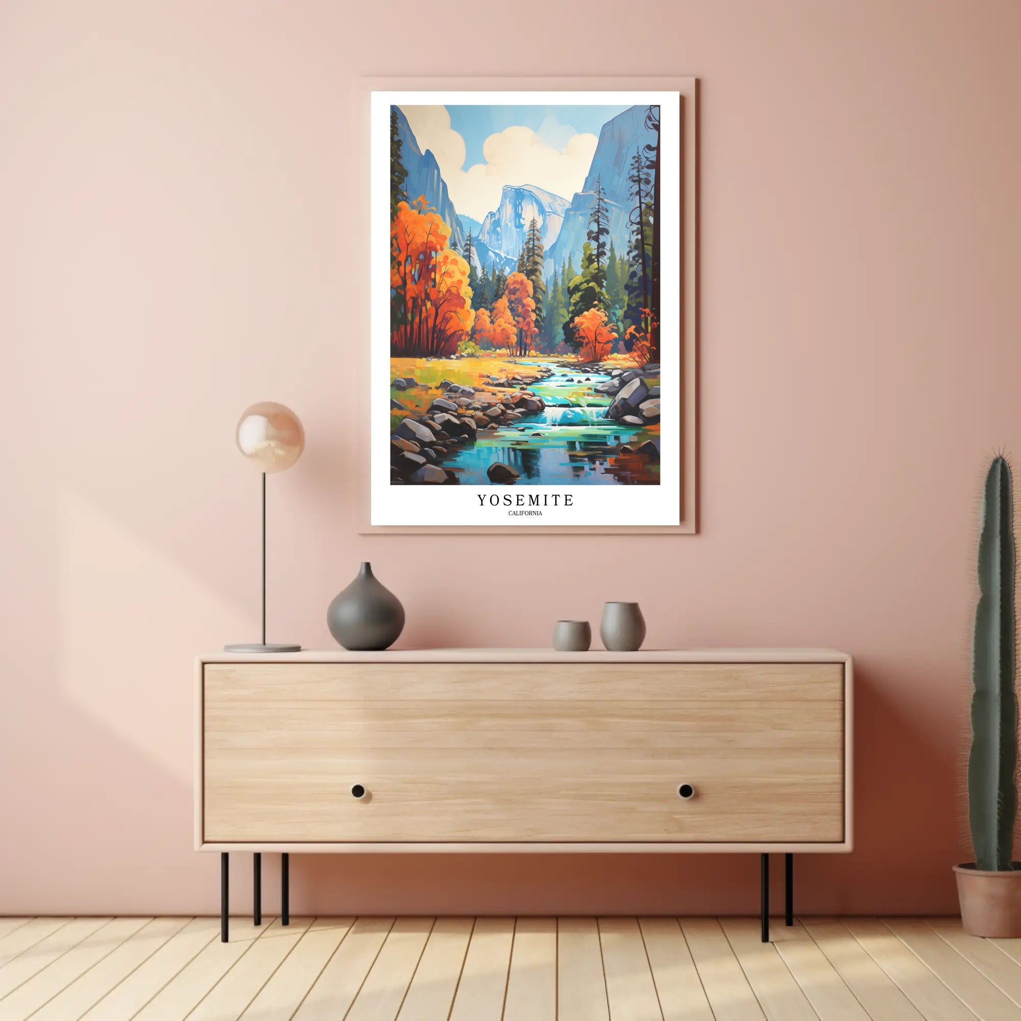 Yosemite National Park Poster PosterGoat