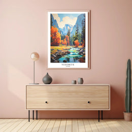 Yosemite National Park Poster PosterGoat