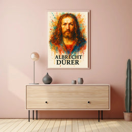 Albrecht Dürer Renaissance Watercolor Portrait Art Poster