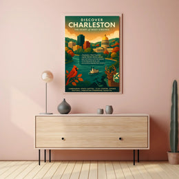 Discover Charleston Poster PosterGoat