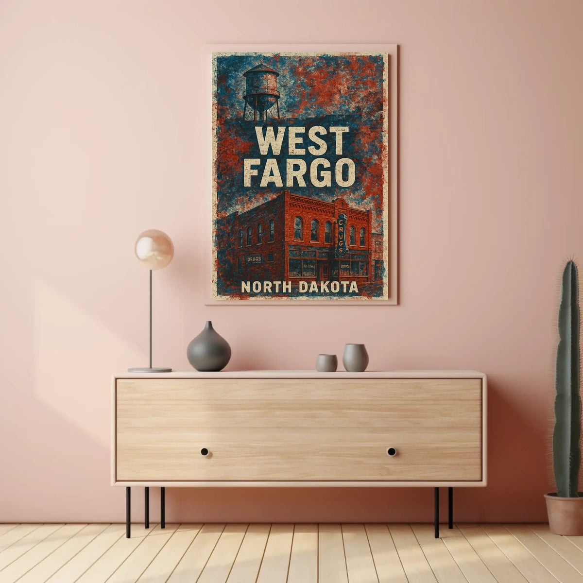 West Fargo, North Dakota Poster