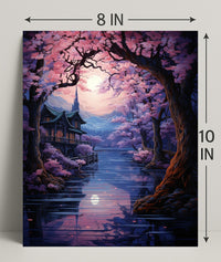 Enchanted Cherry Blossom Retreat Poster