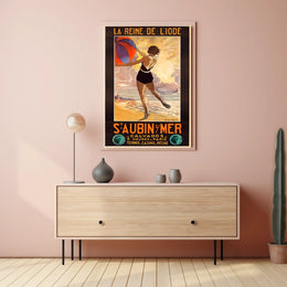 La Reine De LIode St. Aubin-Sur-Mer Poster