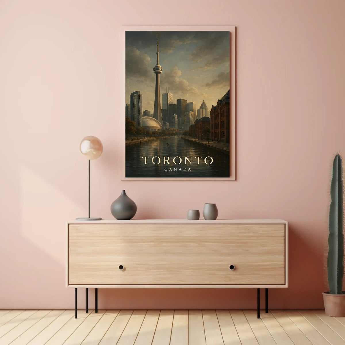 Toronto Skyline Poster