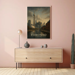 Toronto Skyline Poster