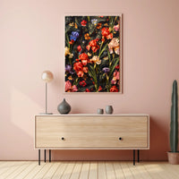 Floral Symphony Wall Art Print for Home Decor