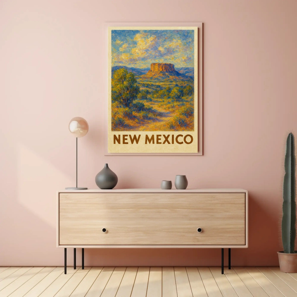 New Mexico Landscape Poster