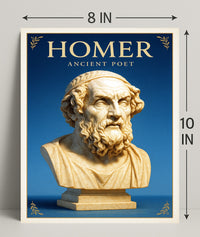 Homer Ancient Poet Poster PosterGoat