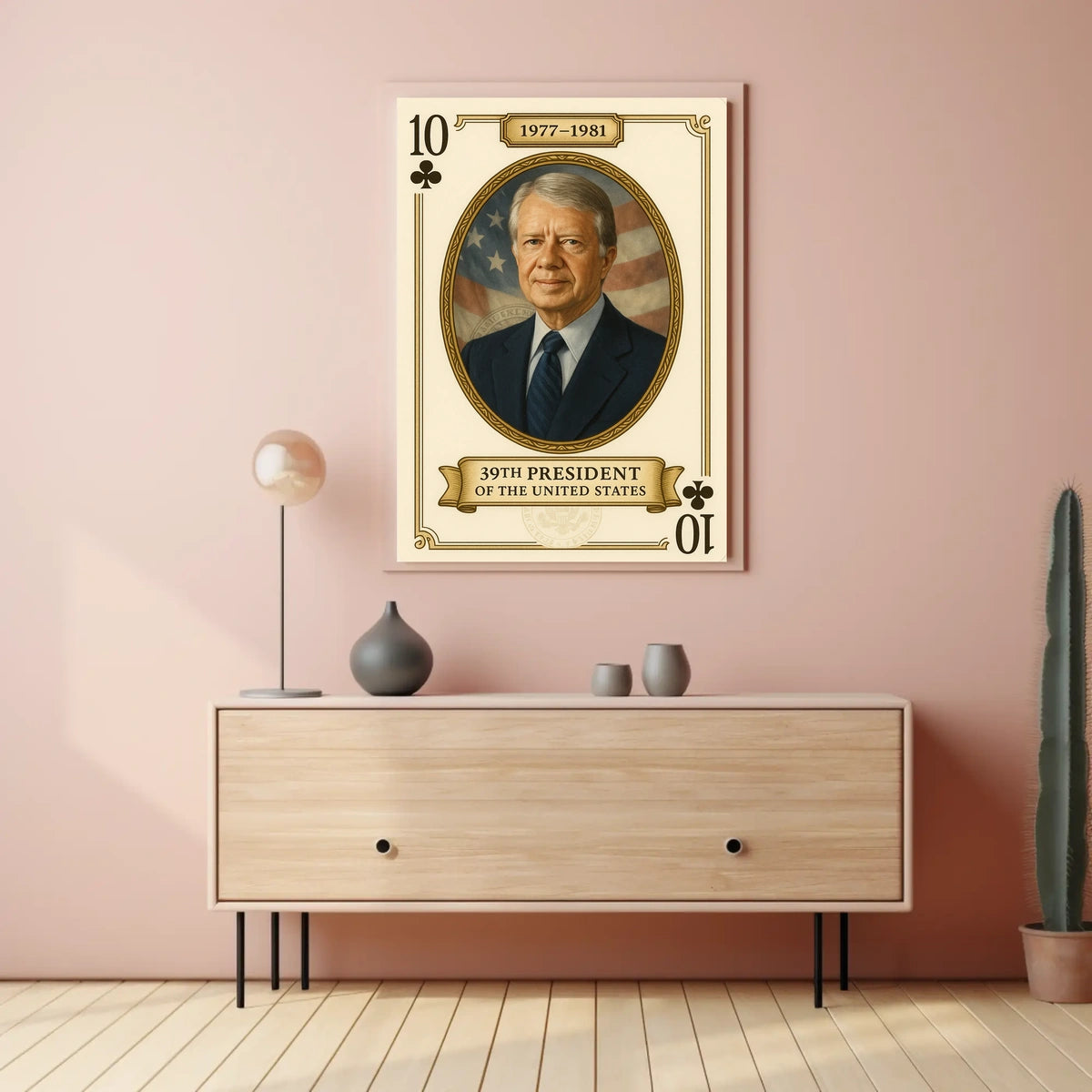 39th President Of United States Poster
