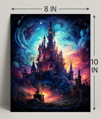 Enchanted Castle In The Cosmos Poster