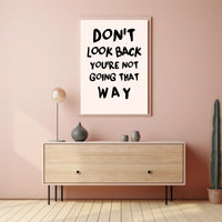 Bold Motivational Quote Art Print for Inspiration Poster PosterGoat