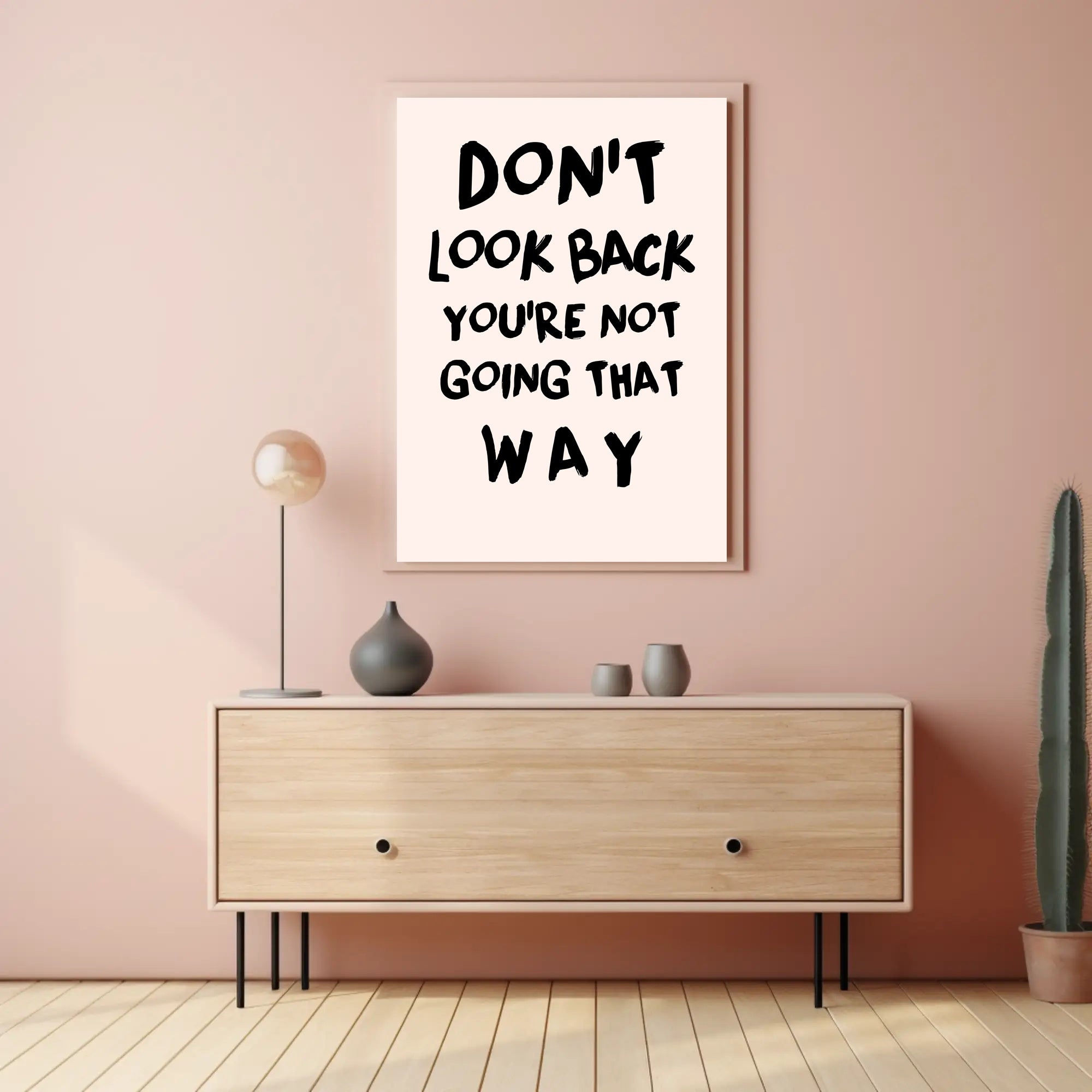Bold Motivational Quote Art Print for Inspiration Poster PosterGoat
