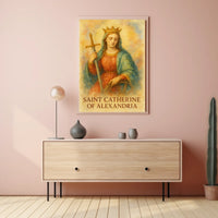 Saint Catherine of Alexandria Poster