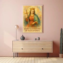 Saint Catherine of Alexandria Poster