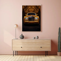Golden Elegance Poster PosterGoat